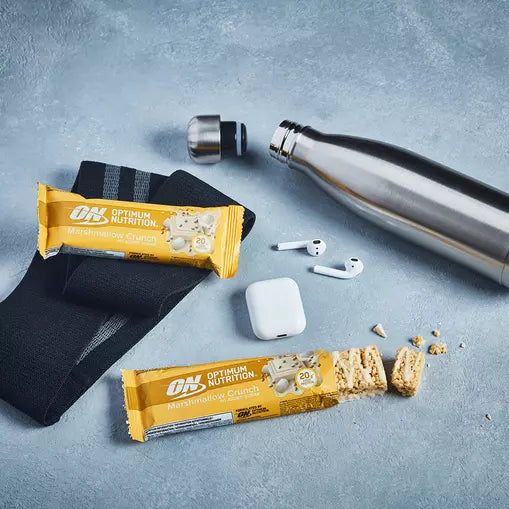 Optimum Nutrition Marshmallow Crunch Protein Bar - 20g high protein