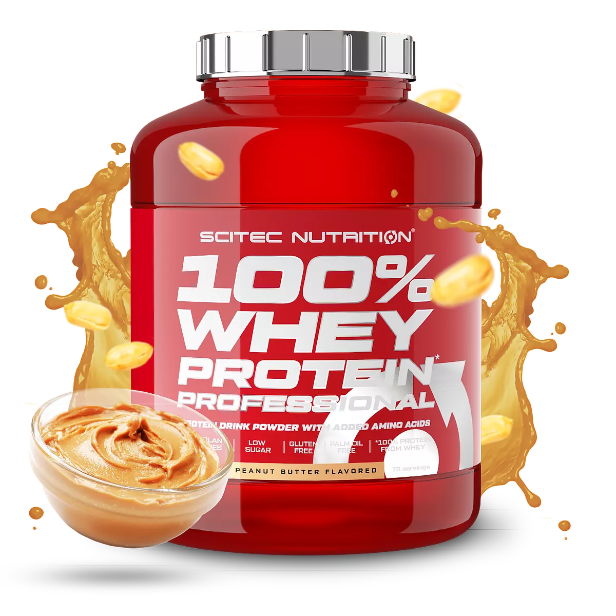 Scitec Nutrition 100% Whey Protein Professional (2,35 kg)