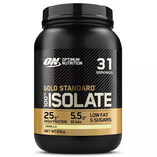 Optimum Nutrition Gold Standard 100% Isolate Whey Protein powder