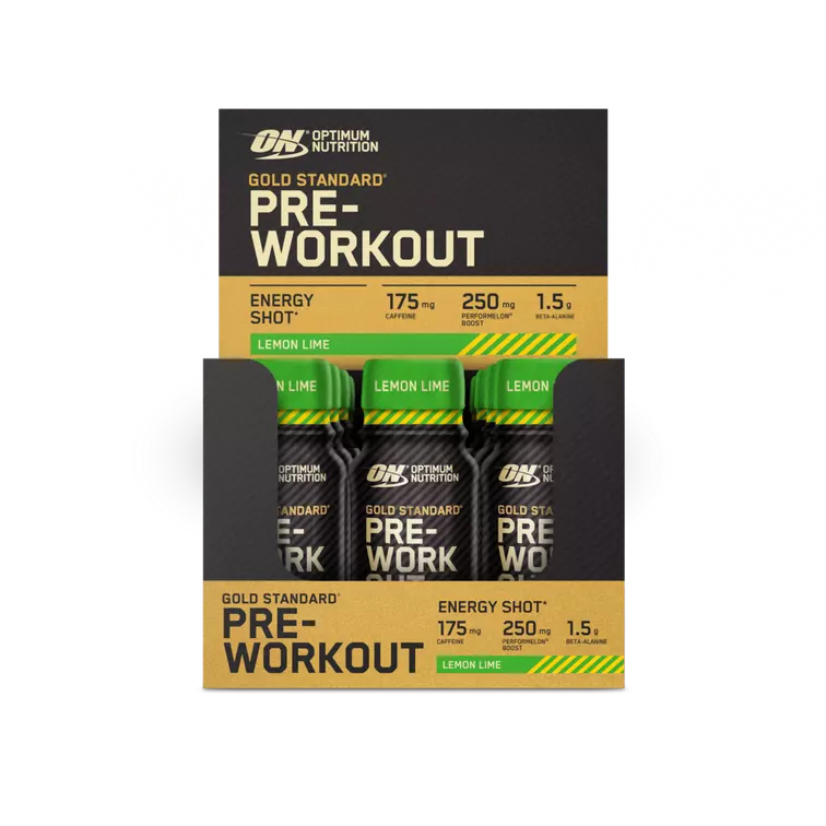 Gold Standard Pre-Workout Shot - 60ml (175mg caffeine)