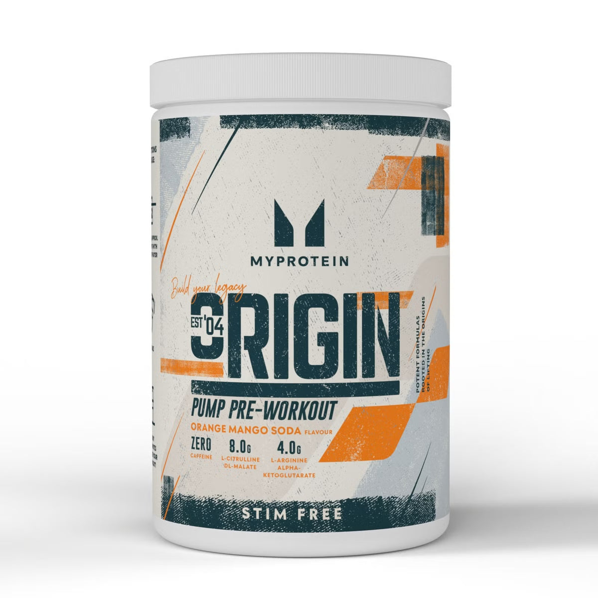 Myprotein Origin Pump Pre-Workout Stim-Free (Alpha)