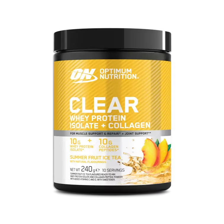 Optimum Nutrition Clear Whey Protein Isolate + Collagen Powder