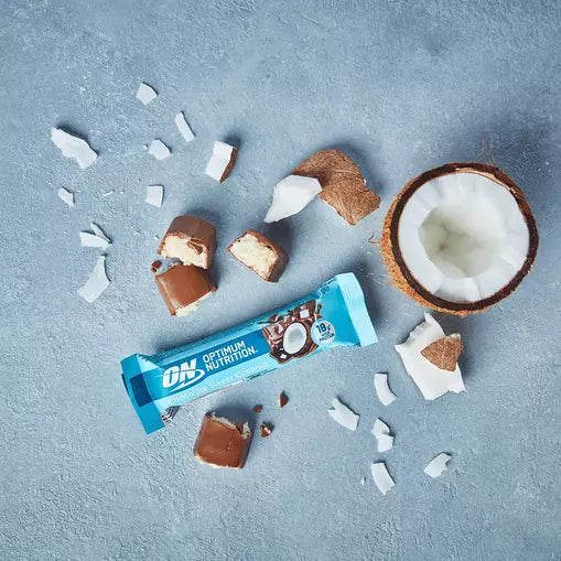 Optimum Nutrition Chocolate Sweet Coconut Protein Bar - 18g high protein