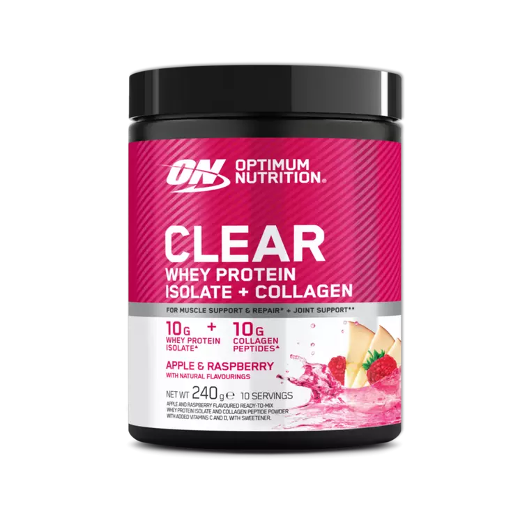 Optimum Nutrition Clear Whey Protein Isolate + Collagen Powder