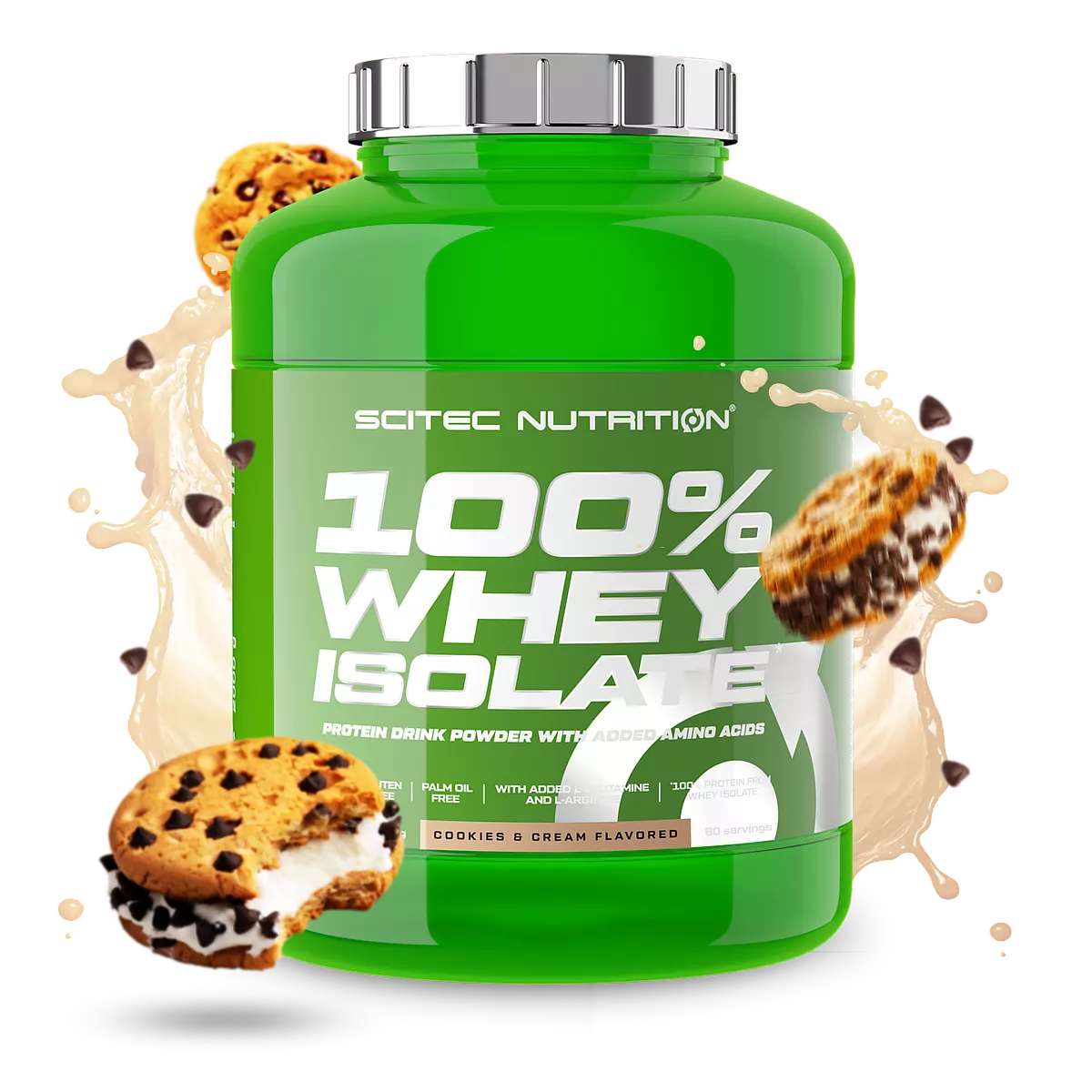 Scitec Nutrition 100% Whey Isolate (1,816 kg)