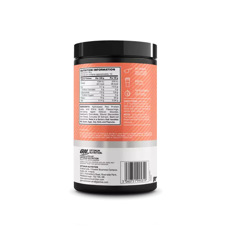Optimum Nutrition ON Clear Protein 100% Plant Protein Isolate