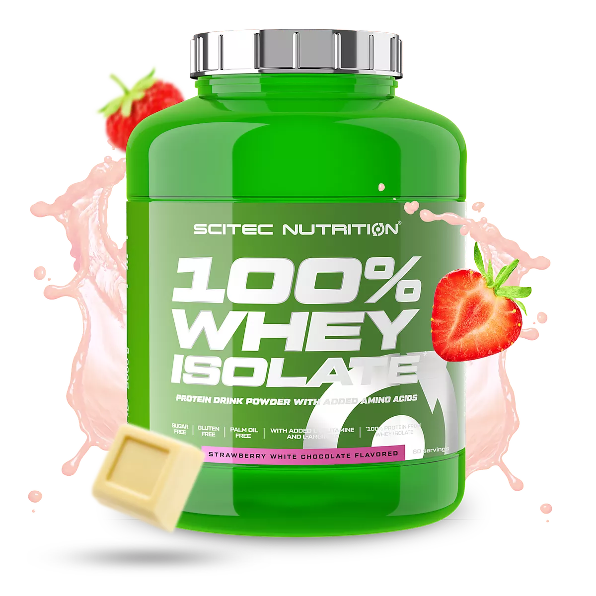 Scitec Nutrition 100% Whey Isolate (1,816 kg)