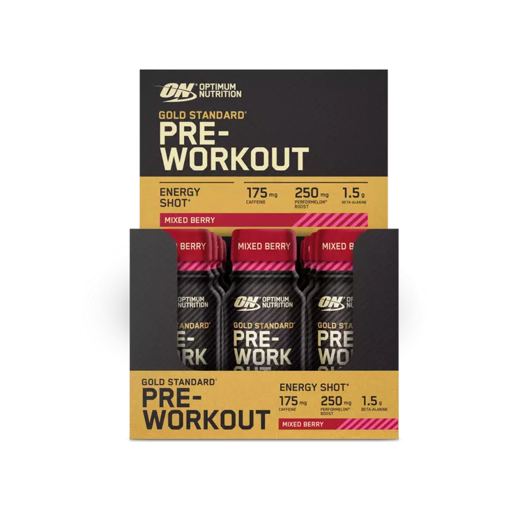 Gold Standard Pre-Workout Shot - 60ml (175mg caffeine)