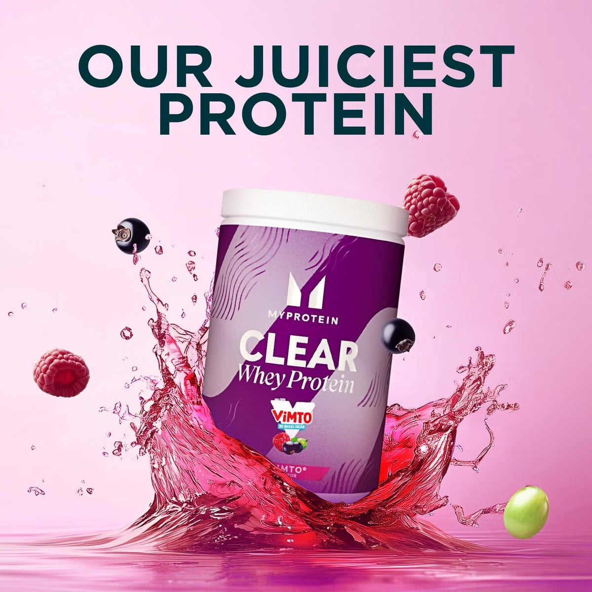 Myprotein Clear Whey Protein – Vimto®